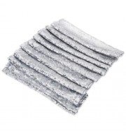 275 X 30CM GLITZ SEQUIN TABLE RUNNER FOR WEDDING PARTY (SILVER)