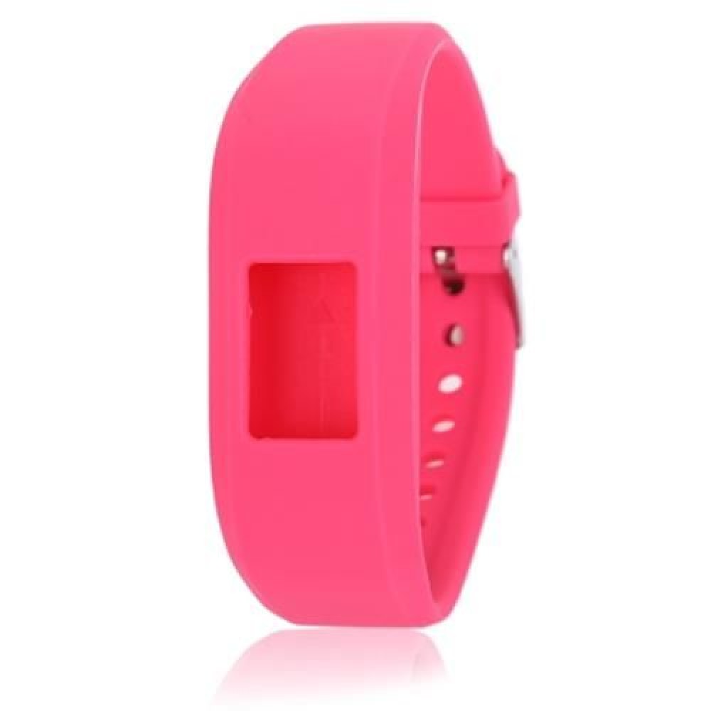 16MM SILICONE BAND FOR GARMIN VIVOFIT3 SPORTS BRACELET (PINK)