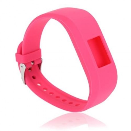 16MM SILICONE BAND FOR GARMIN VIVOFIT3 SPORTS BRACELET (PINK)