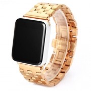 STAINLESS STEEL STRAP FOR IWATCH SERIES 1 / 2 42MM MODEL (ROSE GOLD)