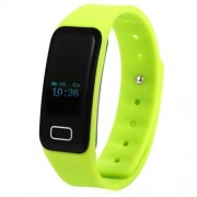 X6 HEART RATE MONITOR BLUETOOTH 4.0 SMART WRISTBAND (GREEN)