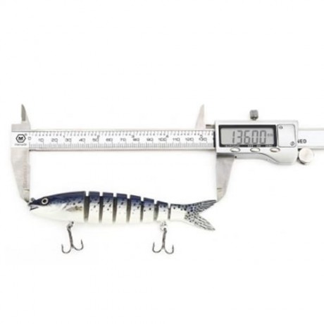 PROBEROS OUTDOOR ARTIFICIAL SECTIONS EEL FISHING LURE (COLORMIX)