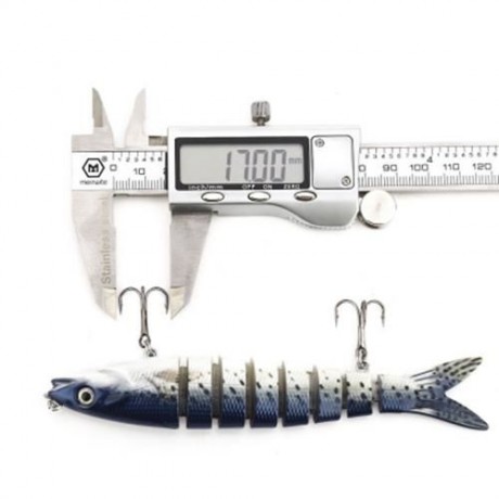 PROBEROS OUTDOOR ARTIFICIAL SECTIONS EEL FISHING LURE (COLORMIX)