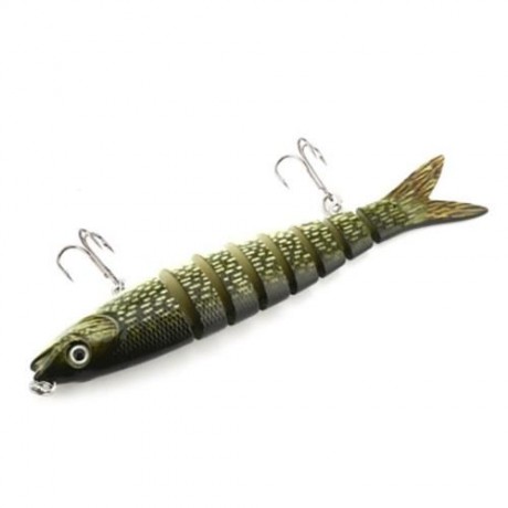 PROBEROS OUTDOOR ARTIFICIAL SECTIONS EEL FISHING LURE (COLORMIX)