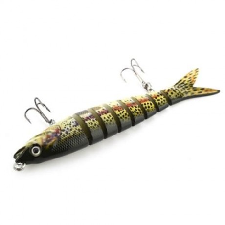 PROBEROS OUTDOOR ARTIFICIAL SECTIONS EEL FISHING LURE (COLORMIX)