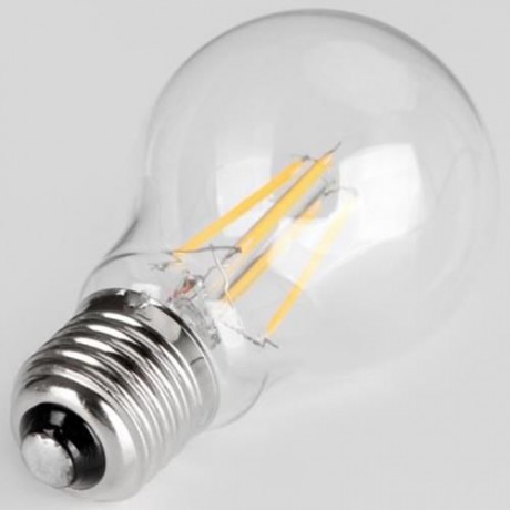 4W E27 RETRO INDUSTRY STYLE LED FILAMENT BUBBLE BALL BULB (WARM WHITE 500LM) (WARM WHITE)