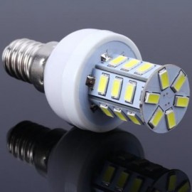 5W E14 SMD 5730 24-LEDS ADJUSTABLE BRIGHTNESS LED CORN BULB (WHITE LIGHT 220V) (COOL WHITE