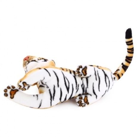 CUTE SIMULATION TIGER DOLL PLUSH TOY GIFT DESK DECOR FOR KIDS (BROWN)