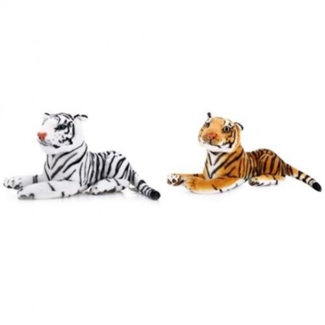CUTE SIMULATION TIGER DOLL PLUSH TOY GIFT DESK DECOR FOR KIDS (BROWN)