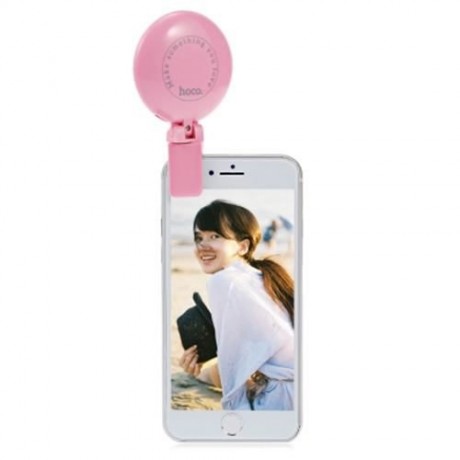 HOCO HM1 SELFIE FILL-IN FLASHLIGHT (PINK)