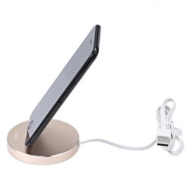 HOCO P5 8 PIN CHARGER DESKTOP CHARGING SYNC DOCK FOR IPHONE (GOLDEN)