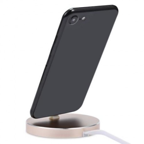 HOCO P5 8 PIN CHARGER DESKTOP CHARGING SYNC DOCK FOR IPHONE (GOLDEN)