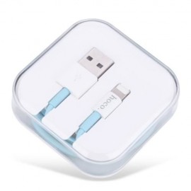 HOCO X8 ORIGINAL SERIES 8 PIN CHARGE DATA TRANSFER CABLE 1M (BLUE)
