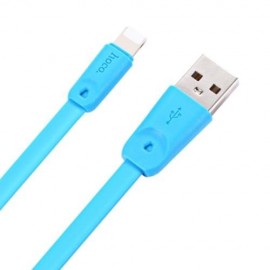 HOCO X9 8 PIN NOODLE CHARGE DATA TRANSFER CABLE 2M (BLUE)
