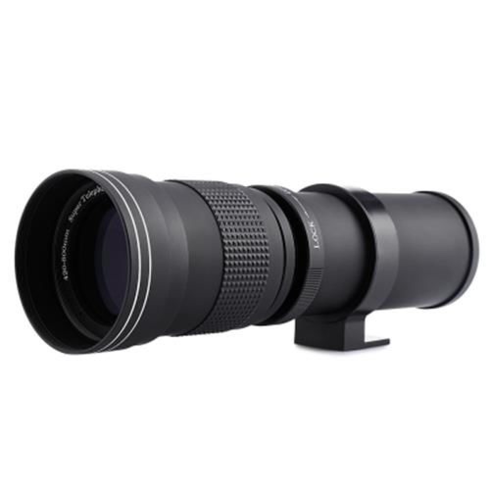 420 - 800MM F/8.3 - 16 SUPER TELEPHOTO MANUAL ZOOM LENS WITH ADAPTER FOR CANON EOS EF CAME 420 - 800MM F/8.3 - 16 SUPER TELEPHOTO MANUAL ZOOM LENS WITH ADAPTER FOR CANON EOS EF CAME