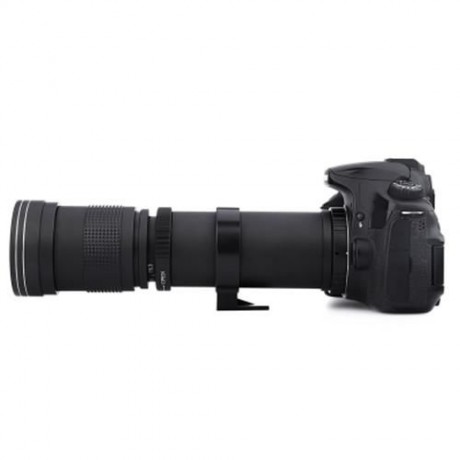 420 - 800MM F/8.3 - 16 SUPER TELEPHOTO MANUAL ZOOM LENS WITH ADAPTER FOR CANON EOS EF CAME