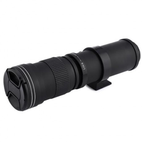 420 - 800MM F/8.3 - 16 SUPER TELEPHOTO MANUAL ZOOM LENS WITH ADAPTER FOR CANON EOS EF CAME