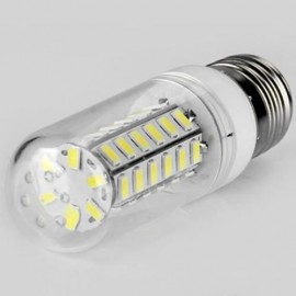 E27 7W 1400LM 48 X SMD-5730 220 - 240V LEDS HOME USE LED WHITE CORN LIGHT (COOL WHITE)
