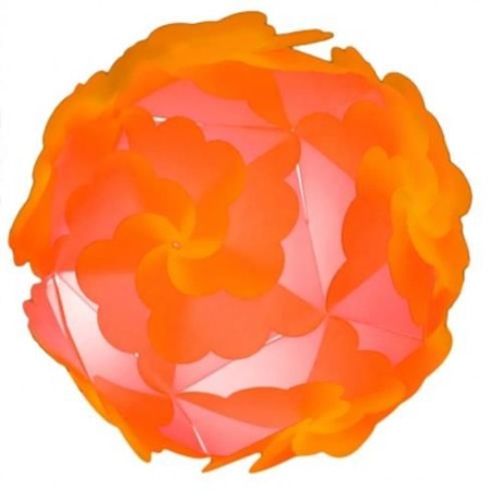YOUOKLIGHT YK2240 12PCS PETALOID IQ LAMPSHADE (ORANGE)