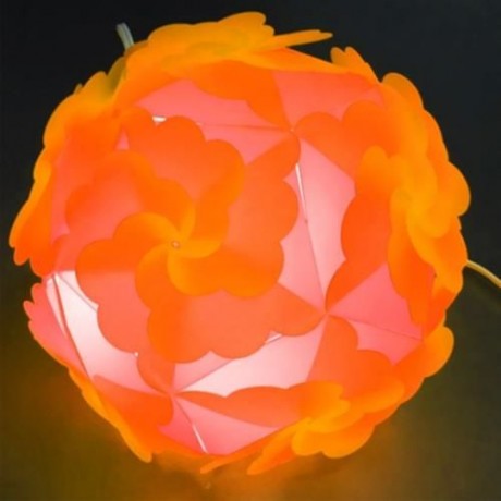YOUOKLIGHT YK2240 12PCS PETALOID IQ LAMPSHADE (ORANGE)