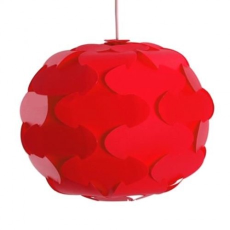 YOUOKLIGHT YK2238 12PCS IQ LAMPSHADE (RED)