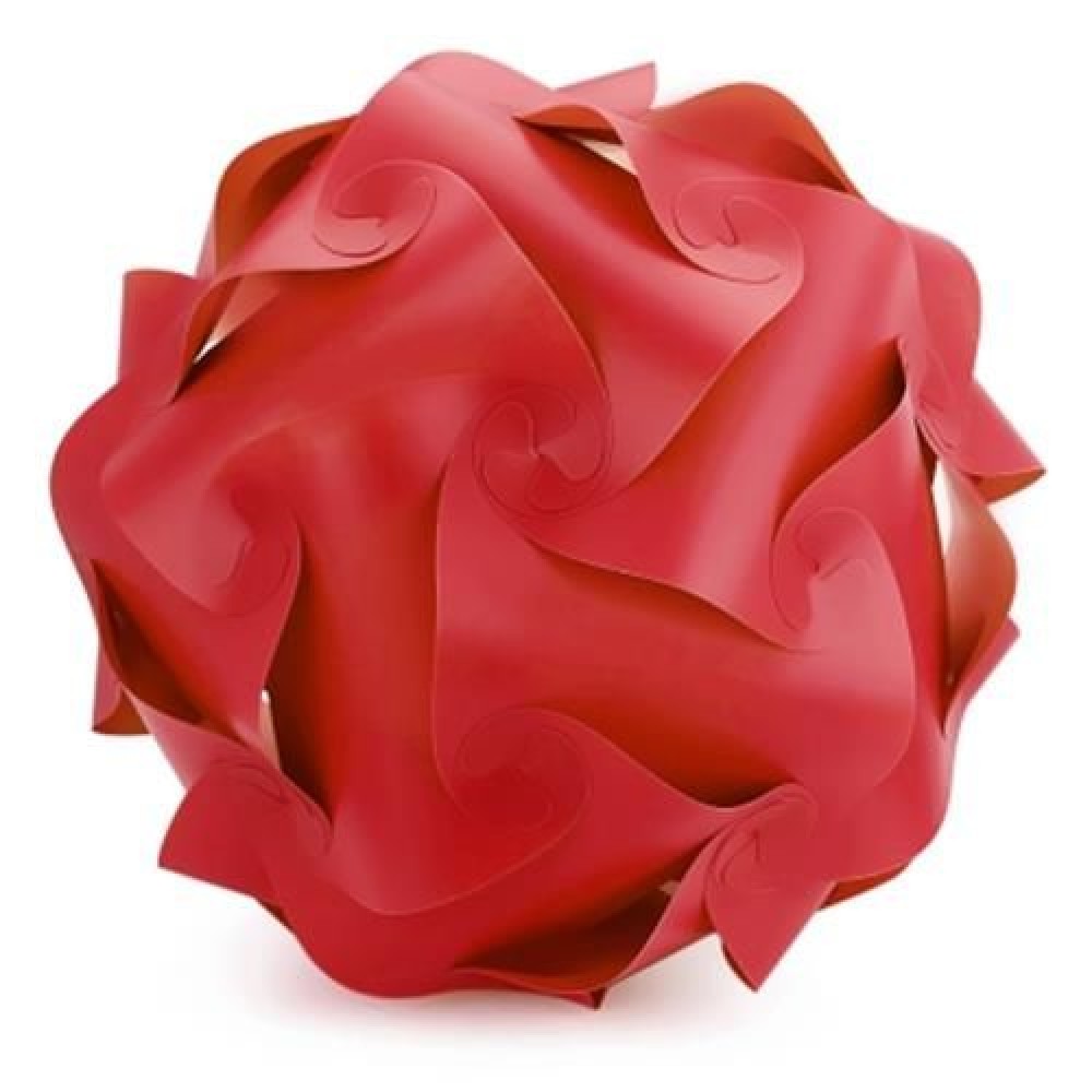 YOUOKLIGHT 30PCS IQ LAMPSHADE WITH CREATIVE DESIGN (RED)