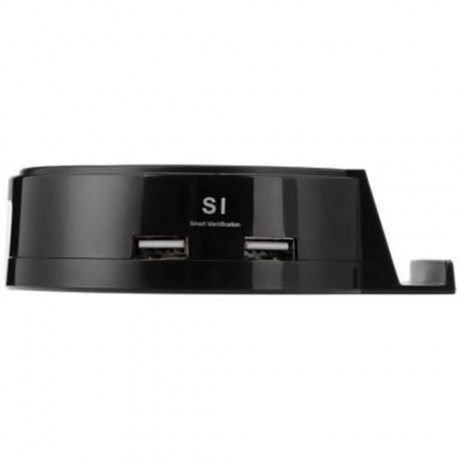 SEENDA ICH-S04 25W ROUND 4 PORTS USB TABLE CHARGER WITH STAND FOR IPHONE ANDROID SMART PHO