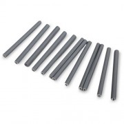 12PCS WHEEL RIM REFLECTION WARNING LIGHT TUBE (SILVER)