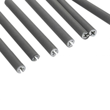 12PCS WHEEL RIM REFLECTION WARNING LIGHT TUBE (SILVER)