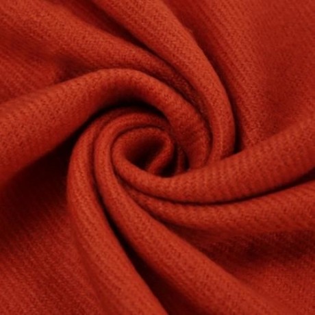 STYLISH PURE COLOR TASSEL DESIGN LADIES WARM SCARF (DEEP ORANGE)
