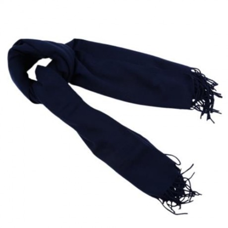 STYLISH PURE COLOR TASSEL DESIGN LADIES WARM SCARF (CADETBLUE)
