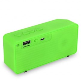 YCYY X3S 3W WIRELESS BLUETOOTH SPEAKER (APPLE GREEN)