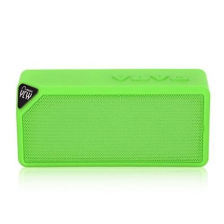 YCYY X3S 3W WIRELESS BLUETOOTH SPEAKER (APPLE GREEN)