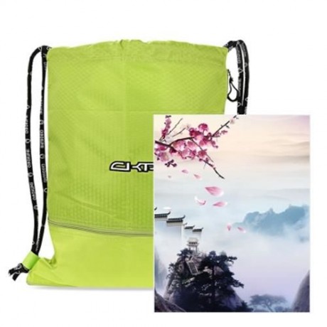 CHAOKUPAI LARGE CAPACITY WATERPROOF DRAWSTRING BACKPACK (GREEN)