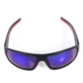 OUTDOOR CYCLING POLARIZED GLASSES HIKING SUNGLASSES GOGGLES (BLUE)