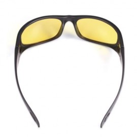 OUTDOOR DRIVING FISHING POLARIZED GLASSES SUNGLASSES GOGGLES (YELLOW)