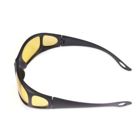 OUTDOOR DRIVING FISHING POLARIZED GLASSES SUNGLASSES GOGGLES (YELLOW)