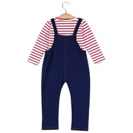 BABIES CASUAL COTTON BLEND T-SHIRT TWINSET (RED)