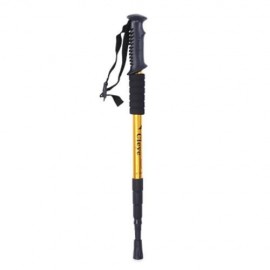 CLEYE 4 JOINT ANTI-SHOCK STRAIGHT SHANK ALPENSTOCK (GOLDEN)