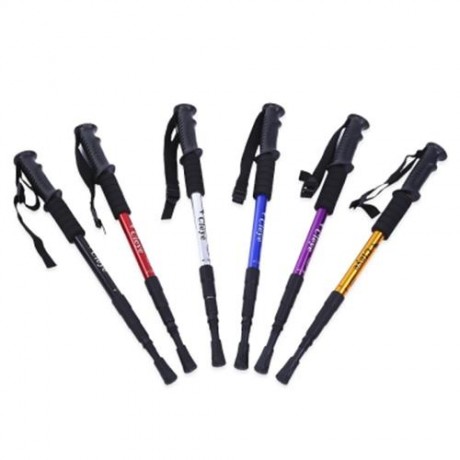 CLEYE 4 JOINT ANTI-SHOCK STRAIGHT SHANK ALPENSTOCK (GOLDEN)