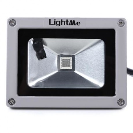 LIGHTME 10W 900LM WATERPROOF LED FLOOD LIGHT (SILVER)