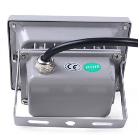 LIGHTME 10W 900LM WATERPROOF LED FLOOD LIGHT (SILVER)