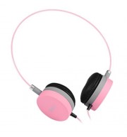 HOCO W3 COLORFUL STEREO WIRED 3.5MM HEADSET HEADPHONES (PINK)