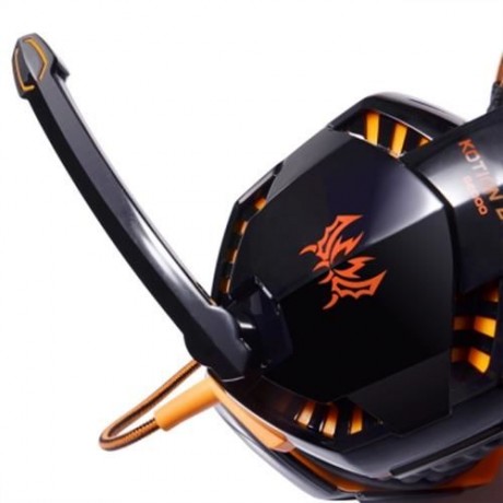 EACH G2000 GAMING HEADSET WITH HIDDEN MIC FOR COMPUTERS GAME (ORANGE)