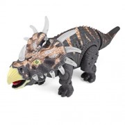 RONGKAI KIDS SIMULATION TRICERATOPS MODEL WITH LIGHT MUSIC (DEEP GRAY)
