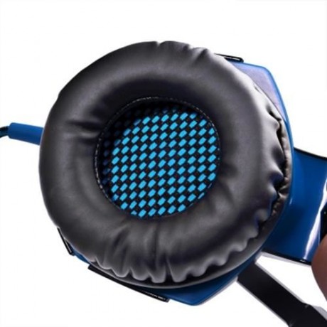 EACH G2000 GAMING HEADSET WITH HIDDEN MIC FOR COMPUTERS GAME (BLUE)