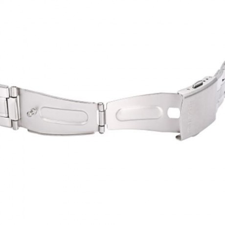 MINGZAN M - 921 MALE QUARTZ STAINLESS STEEL BAND WATCH (STEEL BAND WHITE DIAL)