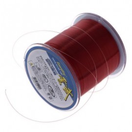 Eoongsng 500M Durable PE Monofilament Braided Fishing Line (VERMILION)