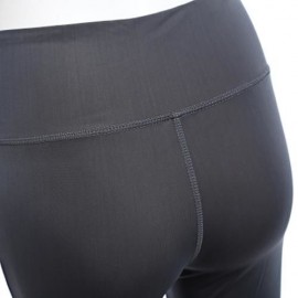 WOMEN SPORTS YOGA FITNESS RUNNING ELASTIC TIGHTS SLIM PANTS (BLACK AND GREY)
