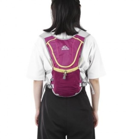 AONIJIE 8L UNISEX RUNNING BACKPACK WITH 1.5L WATER BAG (ROSE RED)